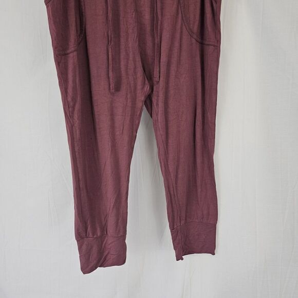 Kate Quinn Women's Size XL Mauve Pink Bamboo Capri Crop - Picture 2 of 5
